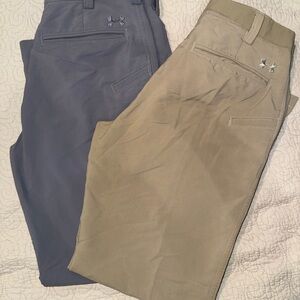 Under Armour Men's golf pants‎ bundle-gray blue and Khaki